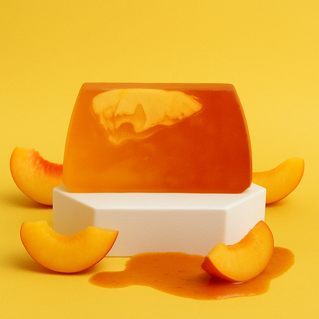 Tranche de savon PĂŞche blanche x10