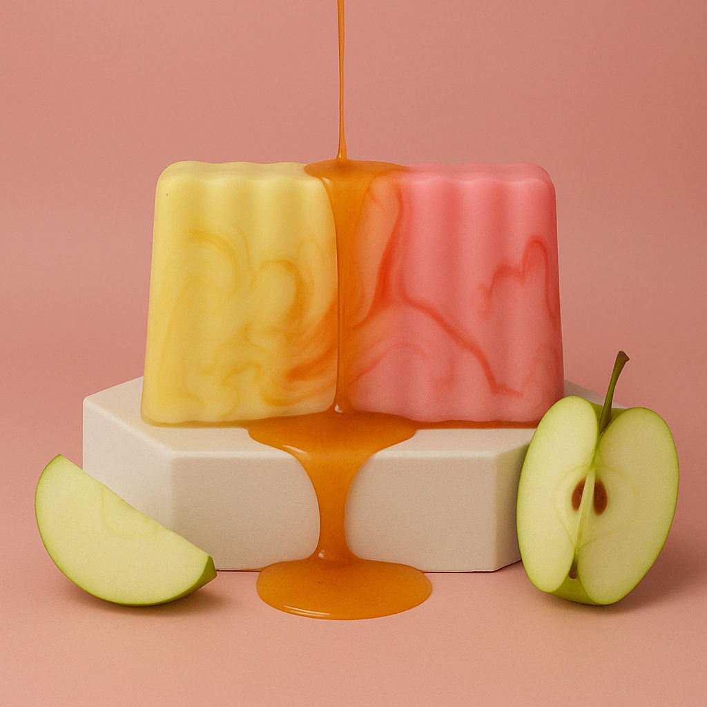 Tranche de savon Pomme verte x10