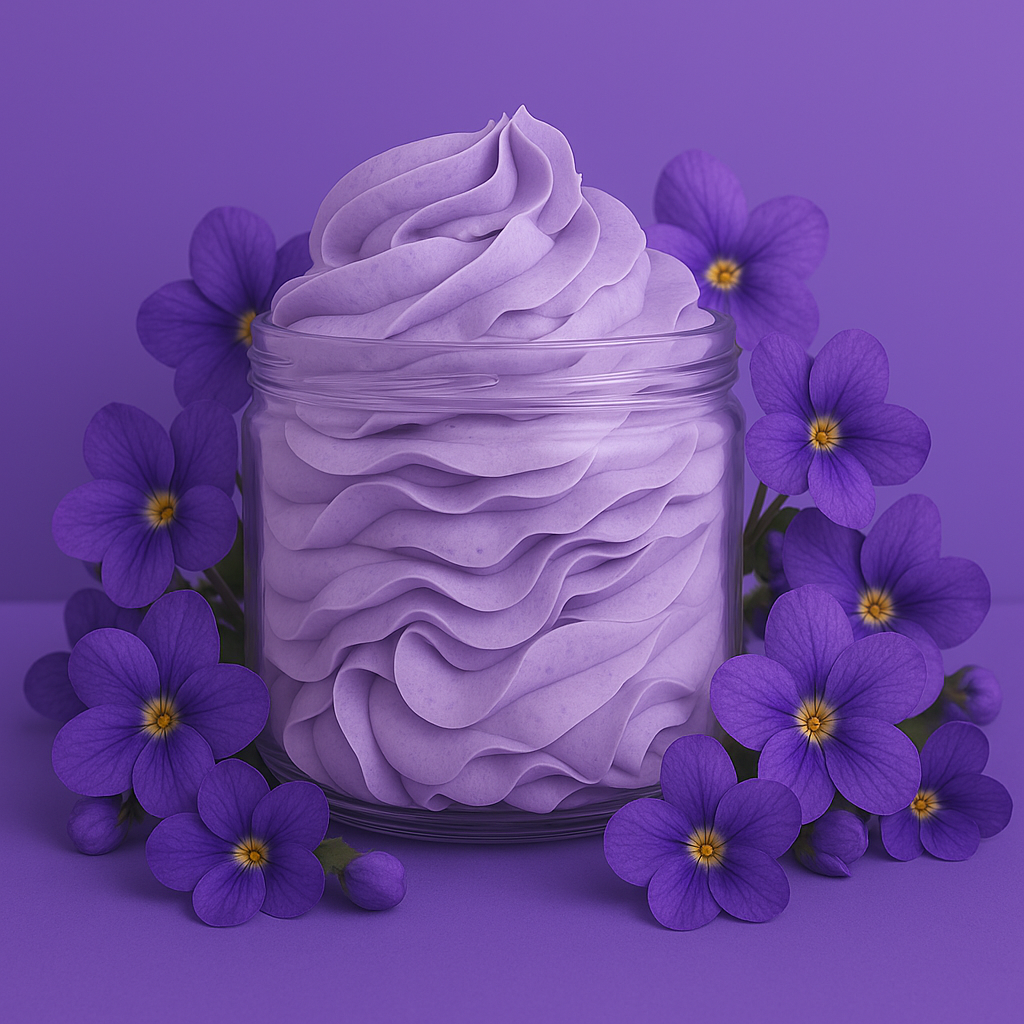 Savon fouetté Violette x10