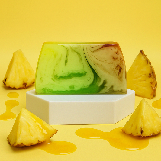 Tranche de savon Ananas x20