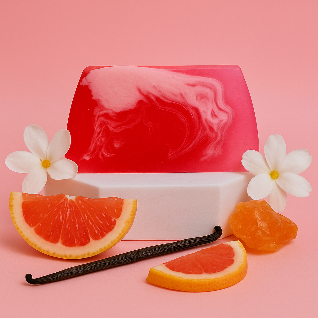 Tranche de savon Amour x10